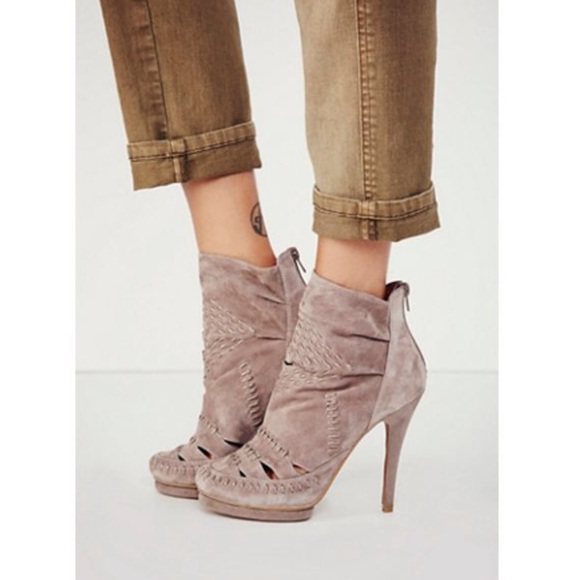 Jeffrey Campbell Shoes - New Jeffrey Campbell Free People Ivy Woven Bootie
